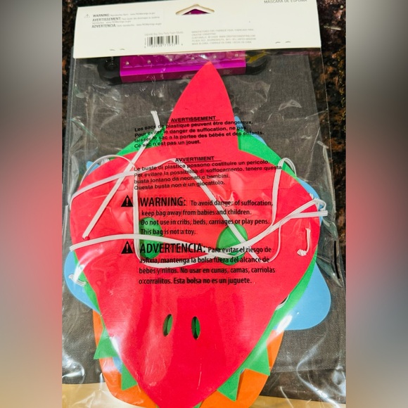 Dinosaur Foam Masks, 4 Pack, NWT - Picture 3 of 7